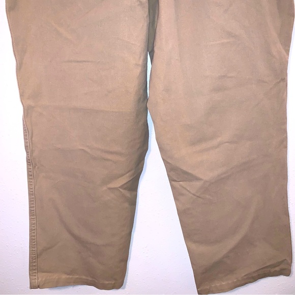 Issac Mizrahi Size  16 Tan Elastic Waist Pants - Picture 5 of 6